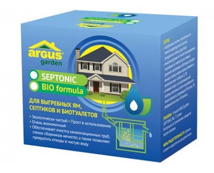 Argus garden Septonic BIO formula для выгребных ям, септиков и биотуалетов