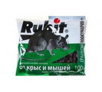 Rubit Зоокумарин+ гранулы от грызунов 100гр
