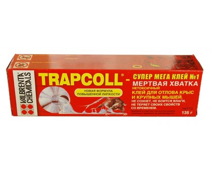 Trapcoll клей от грызунов 135гр